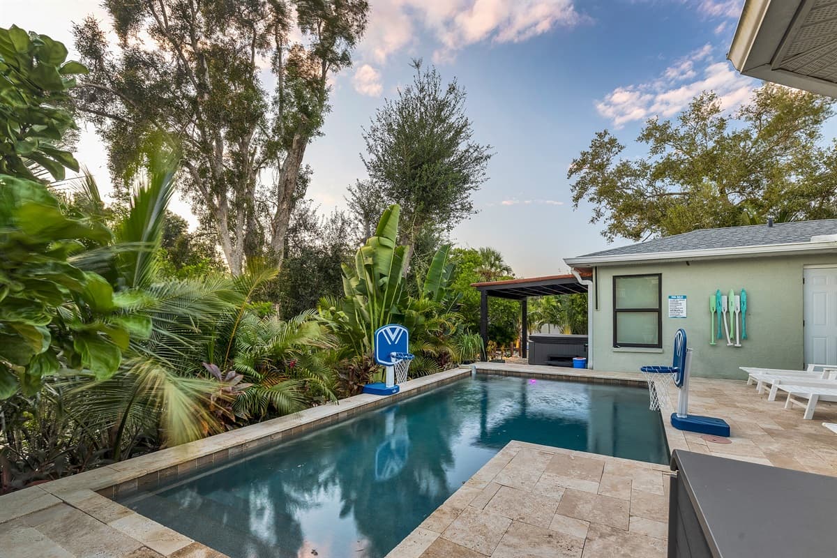 Refresh, relax, repeat your private pool oasis.